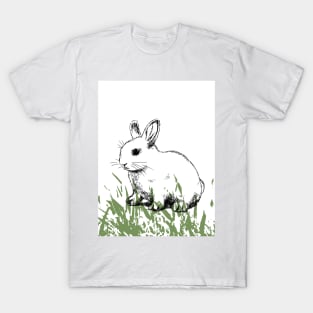 Cute bunny print T-Shirt